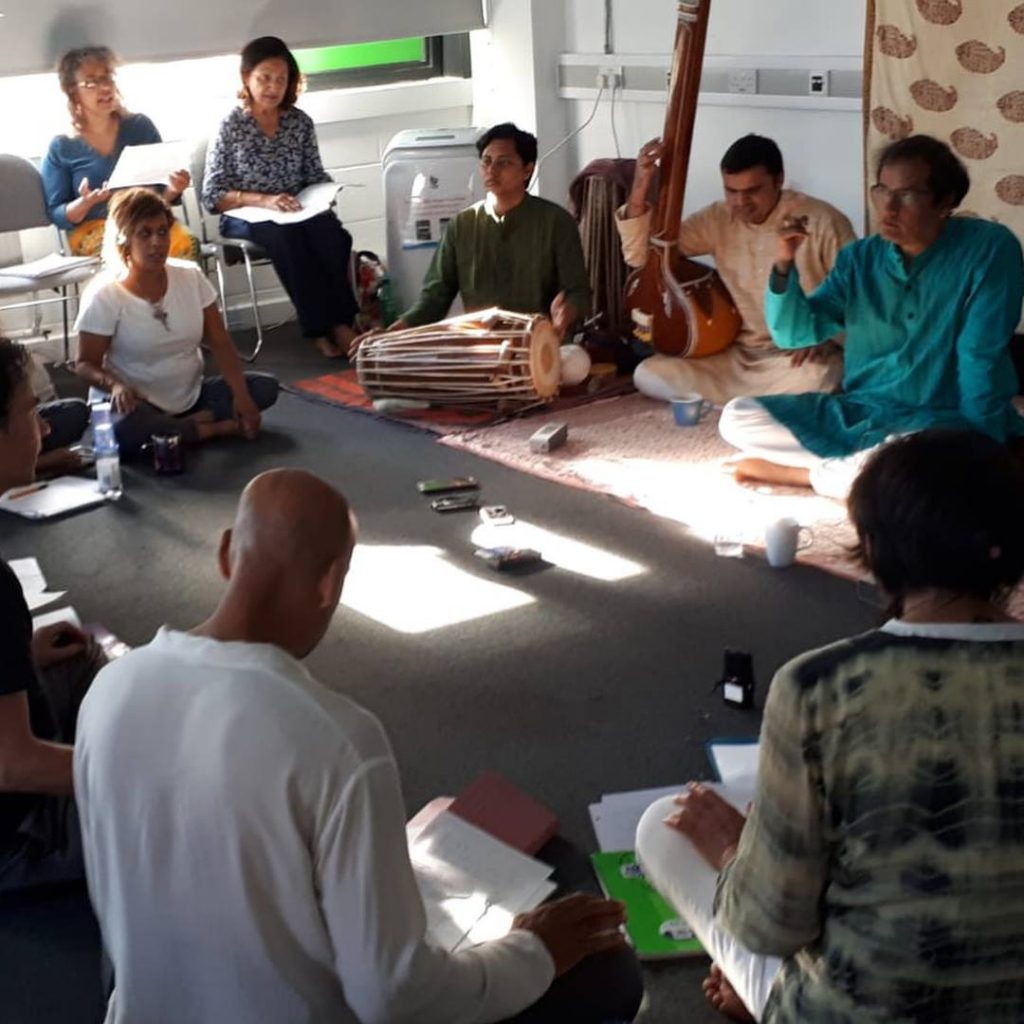 Uday Bhawalkar workshop at Oaklands College