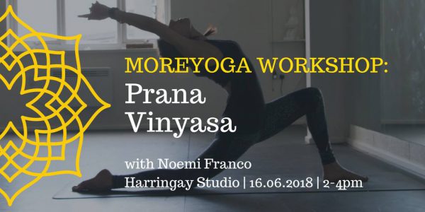 MoreYoga Harringay workshop